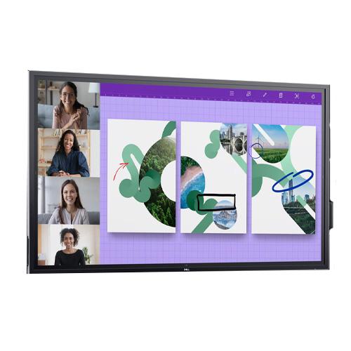 Dell P7524QT 75 inch 4k Interactive Touch Monitor dealers price chennai, hyderabad, andhra, telangana, secunderabad, tamilnadu, india