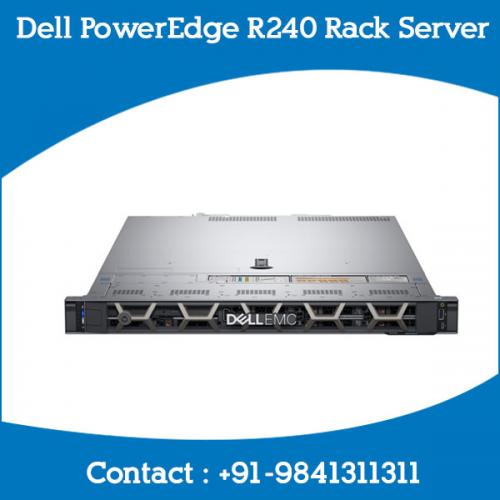 Dell PowerEdge R240 Rack Server dealers price chennai, hyderabad, andhra, telangana, secunderabad, tamilnadu, india