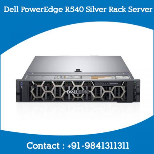 Dell PowerEdge R540 Silver Rack Server dealers price chennai, hyderabad, andhra, telangana, secunderabad, tamilnadu, india
