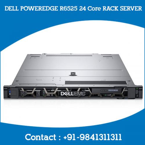 DELL POWEREDGE R6525 24 Core RACK SERVER dealers price chennai, hyderabad, andhra, telangana, secunderabad, tamilnadu, india