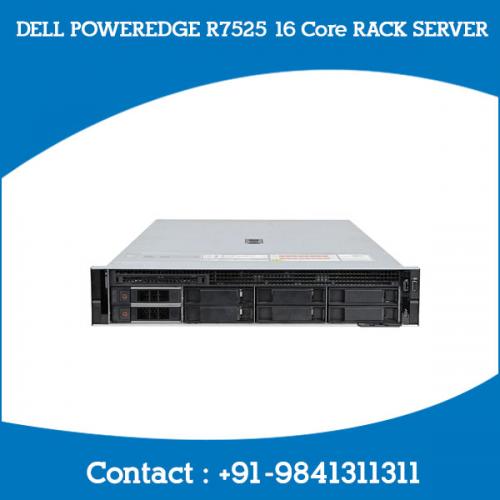 DELL POWEREDGE R7525 16 Core RACK SERVER chennai, hyderabad