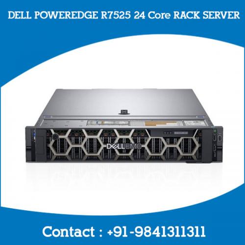 DELL POWEREDGE R7525 24 Core RACK SERVER chennai, hyderabad