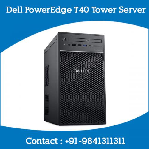 Dell PowerEdge T40 Tower Server dealers price chennai, hyderabad, andhra, telangana, secunderabad, tamilnadu, india
