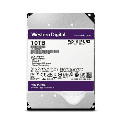 Western Digital Purple 10TB Surveillance Hard Drive dealers price chennai, hyderabad, andhra, telangana, secunderabad, tamilnadu, india