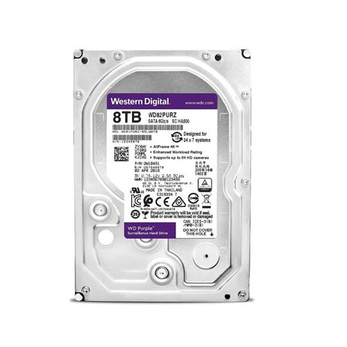 Western Digital Purple 8TB Surveillance Hard Drive dealers price chennai, hyderabad, andhra, telangana, secunderabad, tamilnadu, india